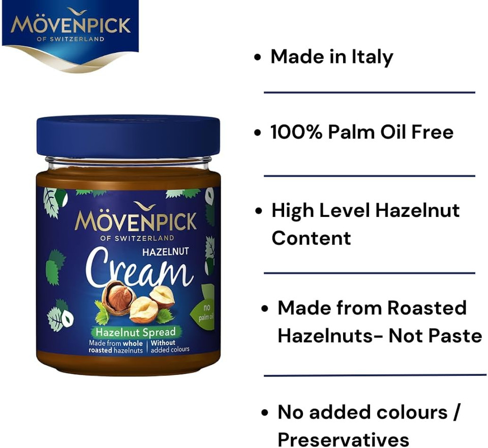 Movenpick Hazelnut Cream Spread 300g