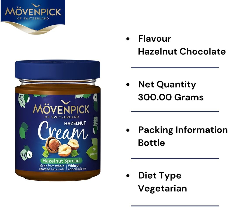 Movenpick Hazelnut Cream Spread 300g