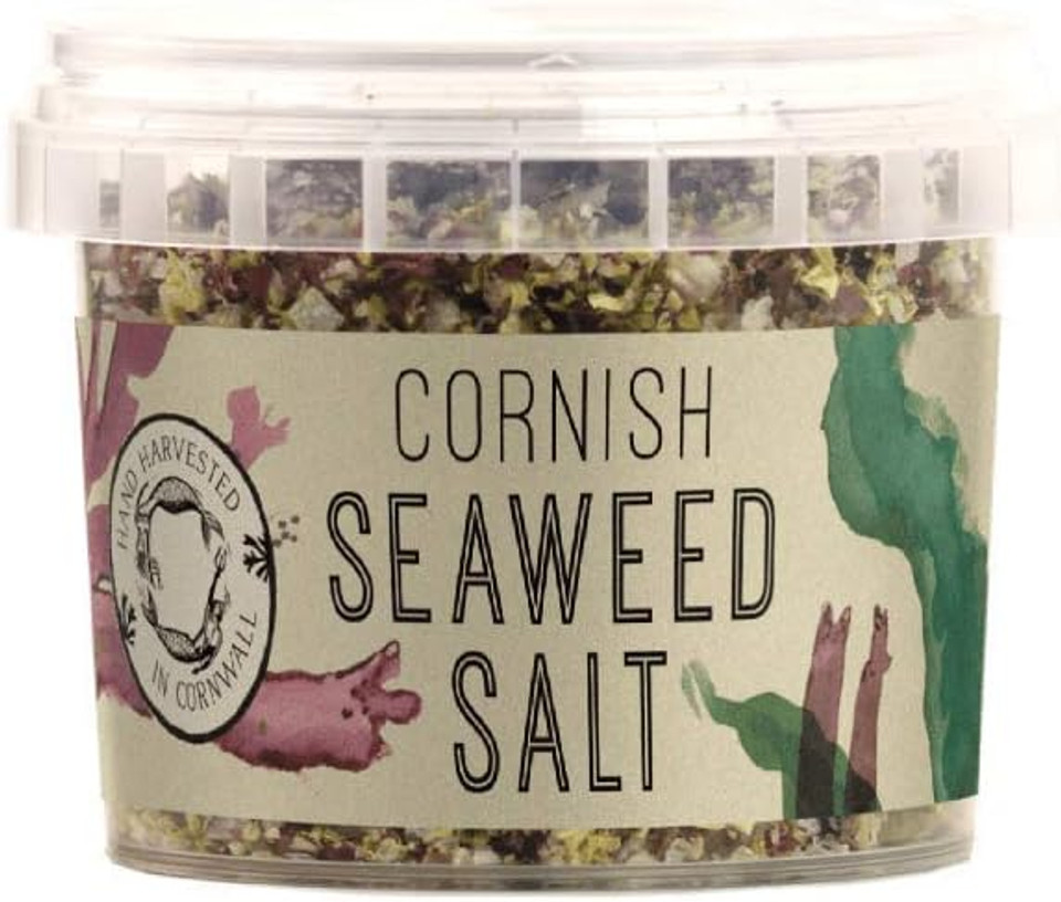 Cornish Seaweed Company Organic Cornish Seaweed Salt 70g (Pack of 8)