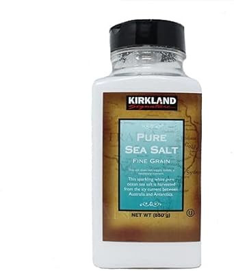 Kirkland Signature Pure Sea Salt Fine Grain 850g