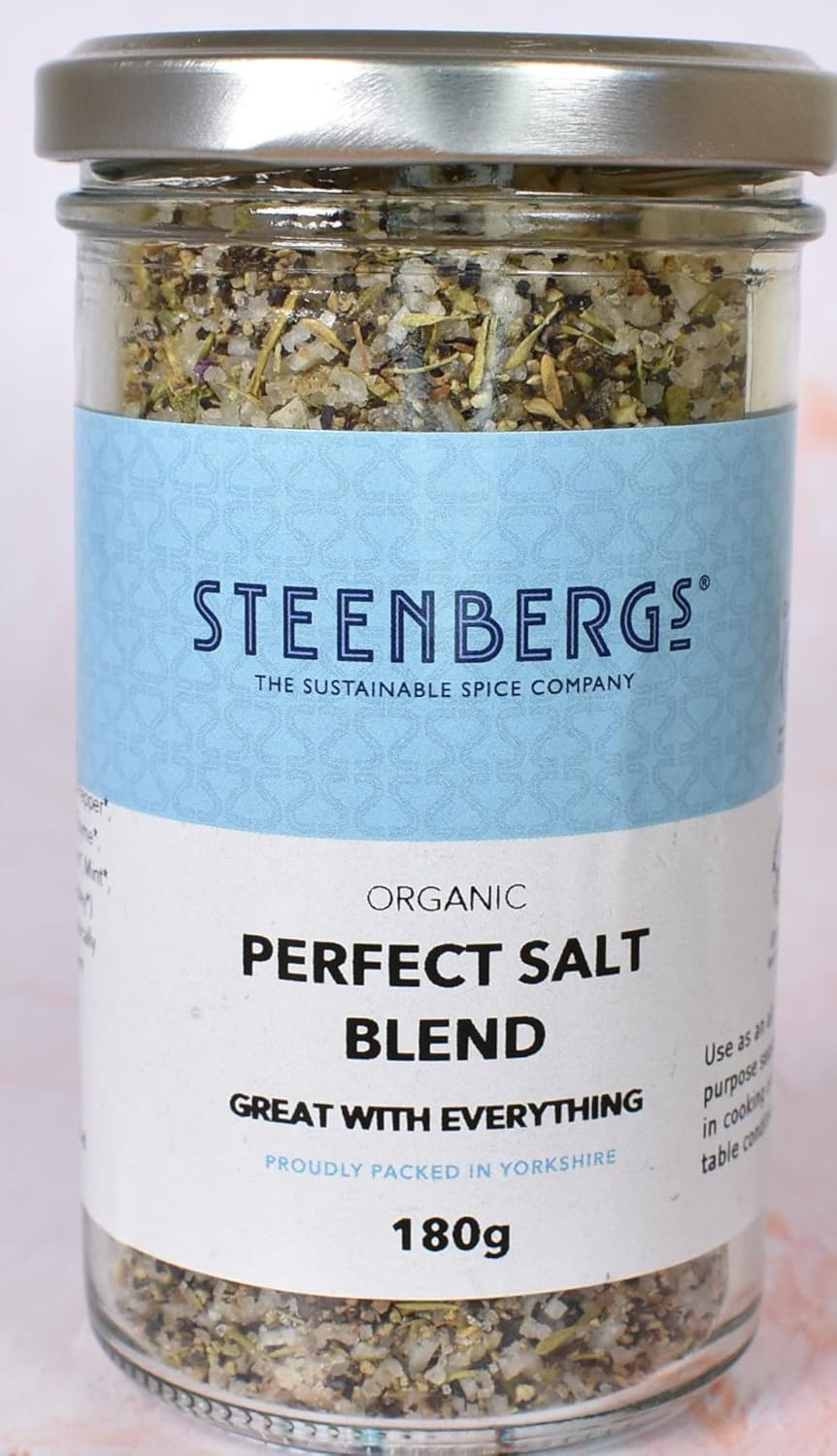 Steenbergs Organic Perfect Salt Blend Large Jar - 180g