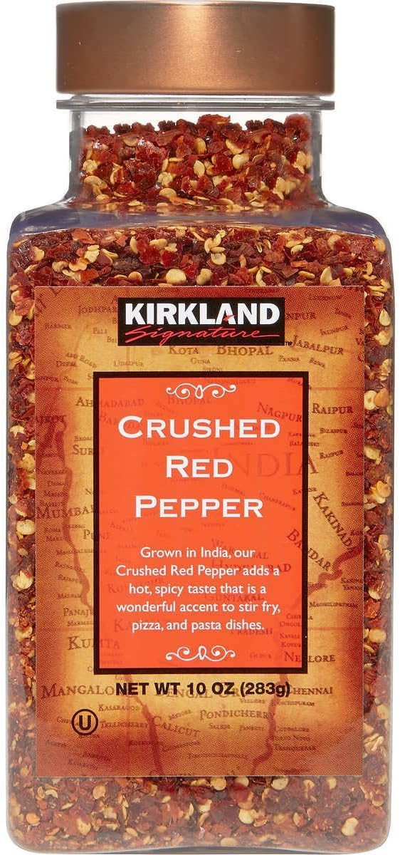 Kirkland Signature Crushed Red Pepper 10 Ounces (283 Grams)