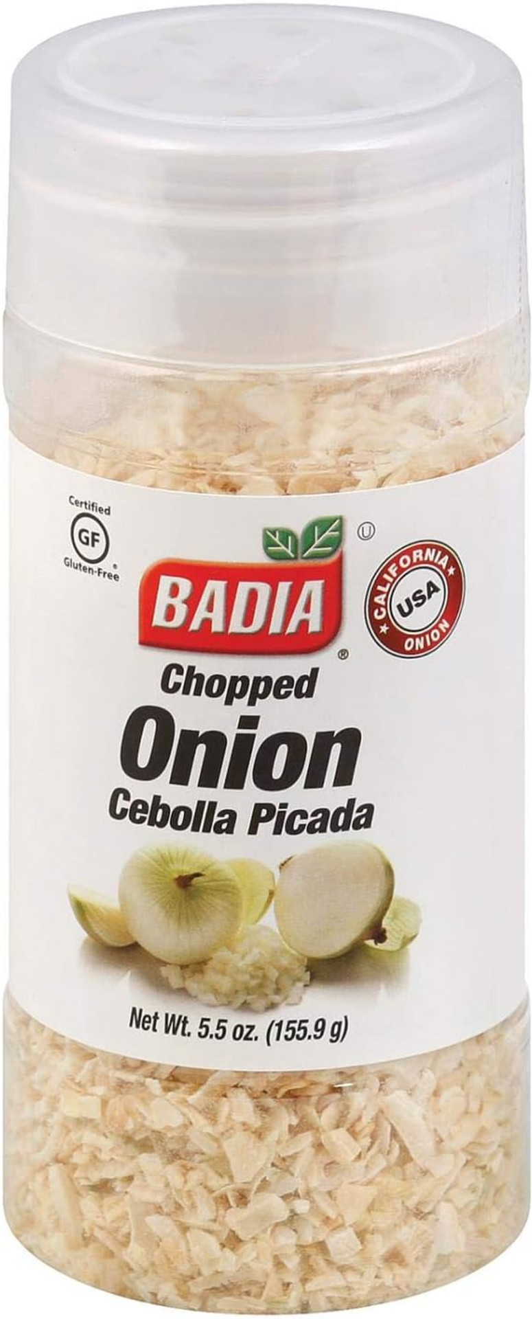 Badia Chopped Onion Spice 5.5Oz. 12 Per Case