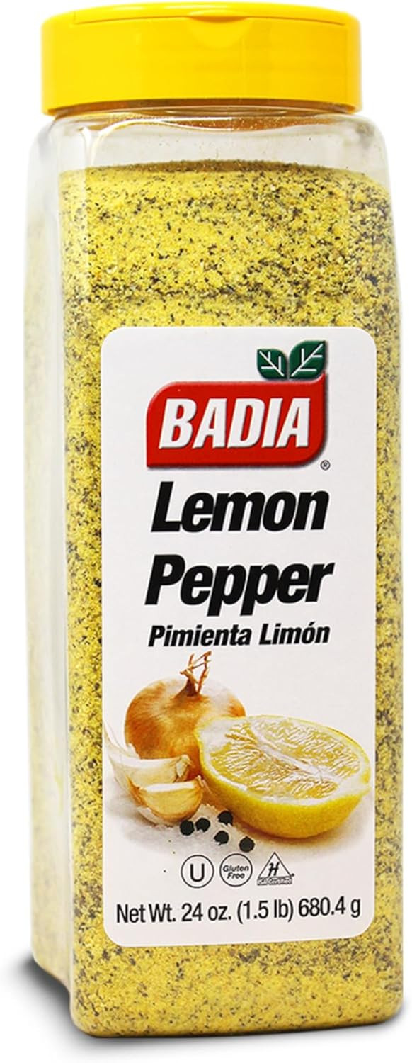 Badia Lemon Pepper Seasoning Catering Size 680.4g