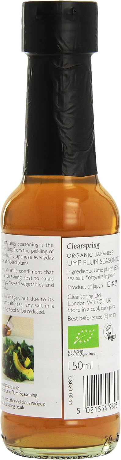 Clearspring Organic Japanese Ume Plum Seasoning 150 ml