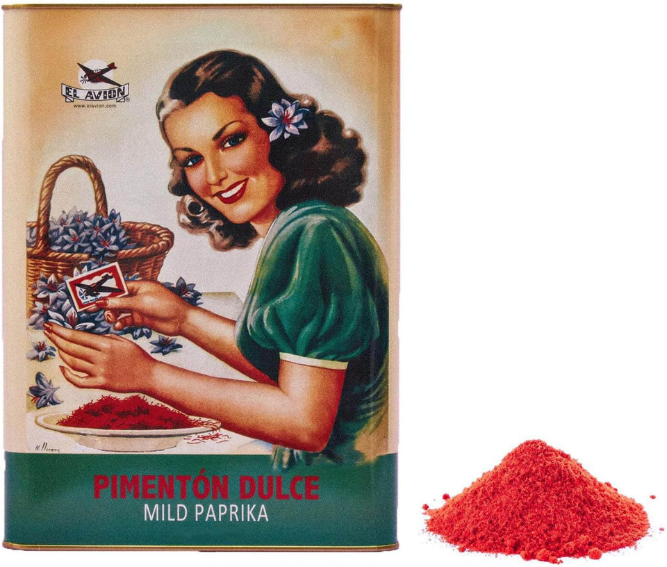El Avion Vintage Mild Paprika in Retro Tin (75g)