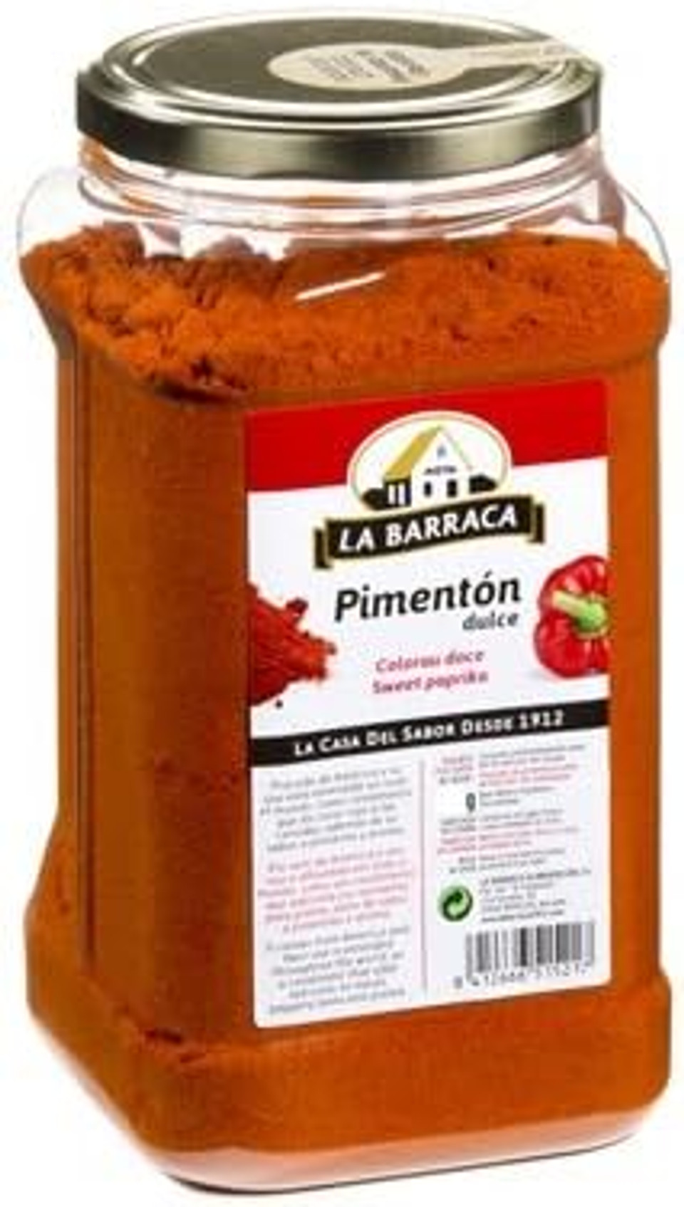 La Barraca, Pimentón Dulce, Sweet Paprika Powder, 750 gr