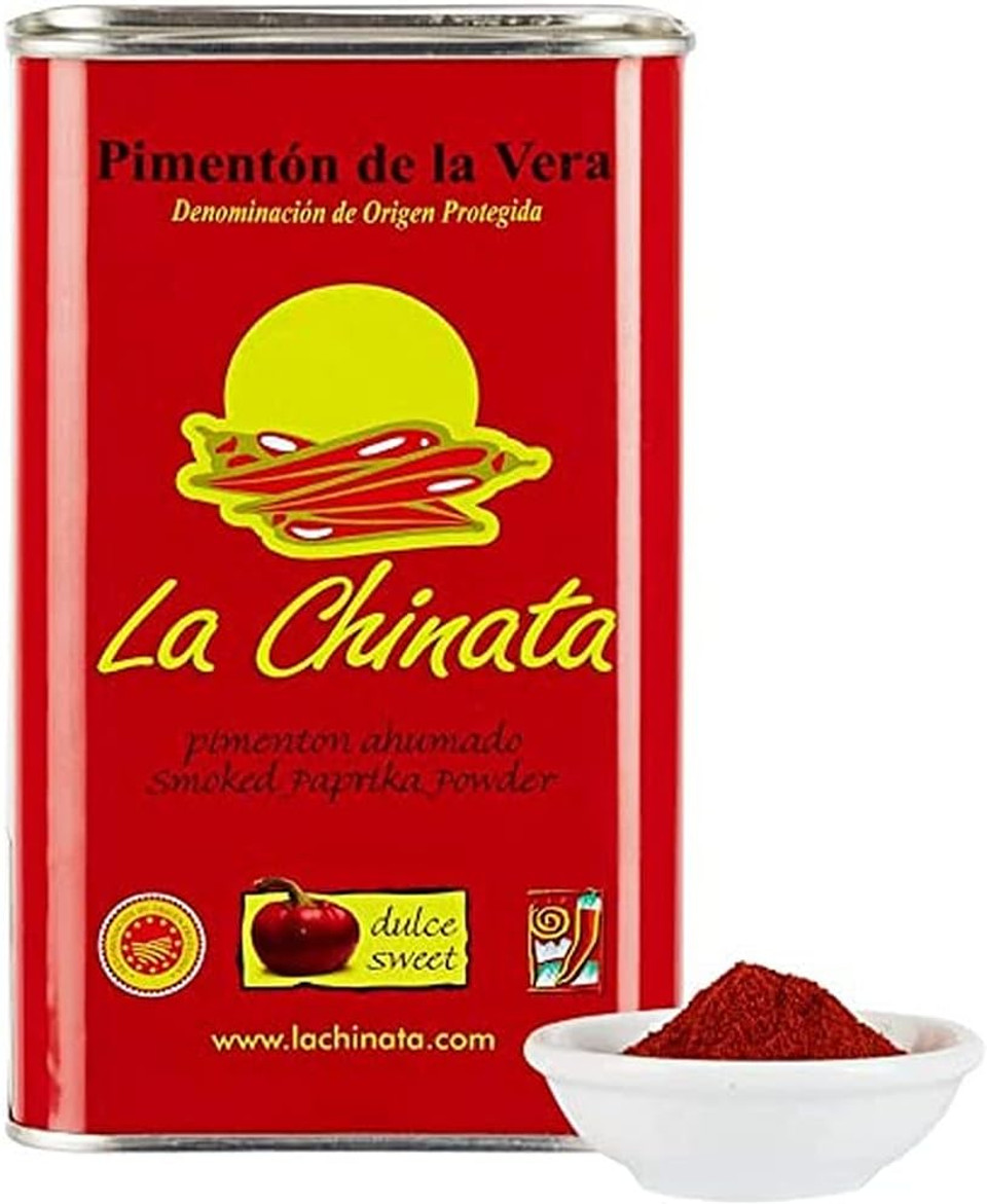 La Chinata Sweet Smoked Pimentón Ahumado Dulce Paprika Powder, 750 g