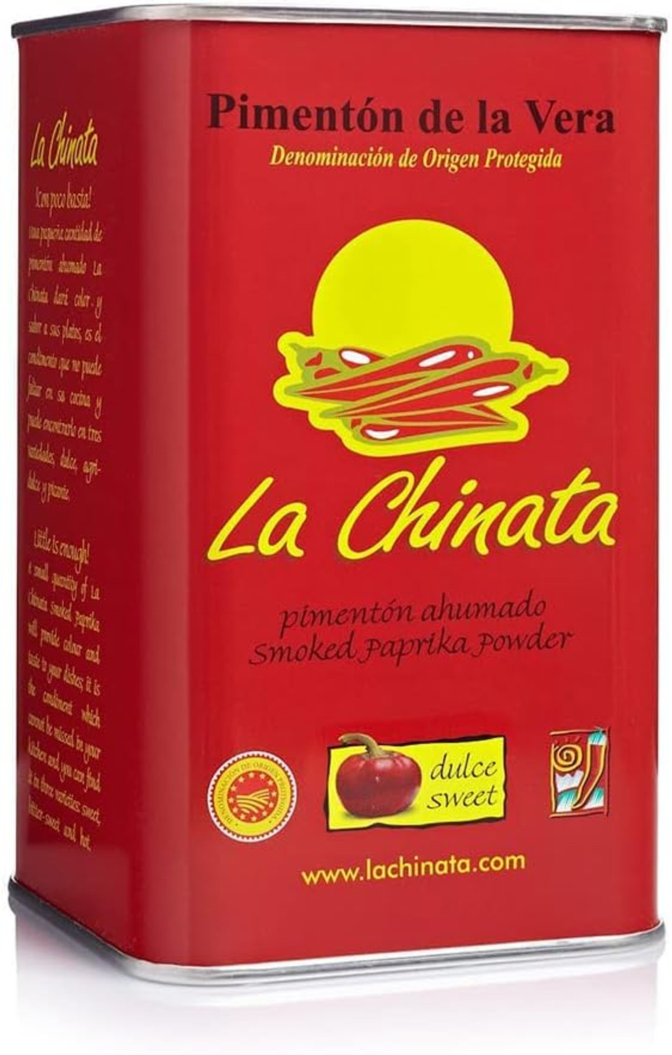 Brindisa La Chinata Sweet Smoked Paprika 750g - Pack of 6