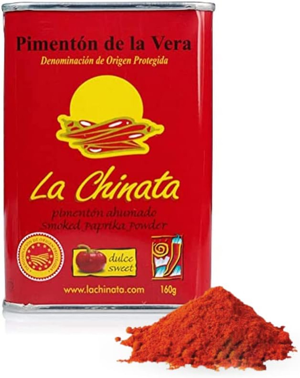 Sweet Smoked Paprika Powder "La Chinata" (160 Grams tin)
