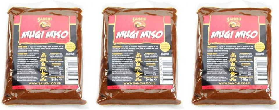 Sanchi Mugi Miso 345 g (Pack of 3)