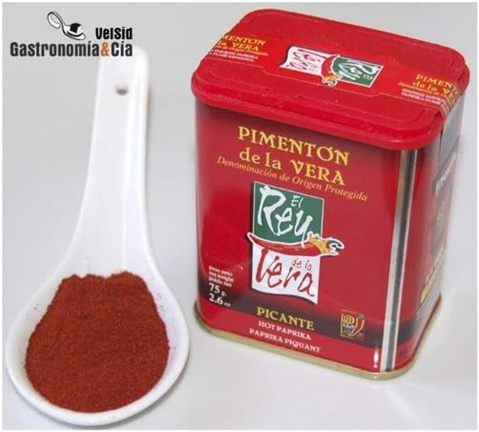 El Rey de la Vera Hot Smoked Paprika (Pimenton) (75g)