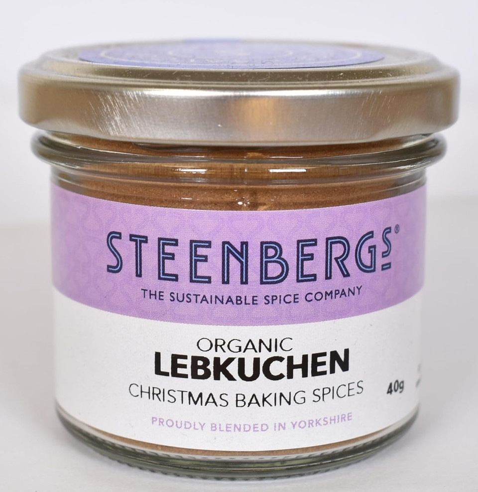 Steenbergs Organic Lebkuchen Spice Mix Standard Jar - 40g