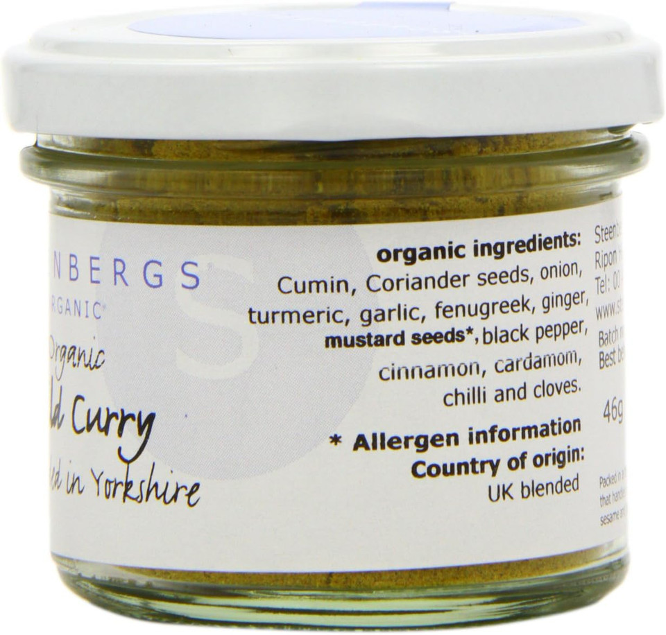 Steenbergs Organic Mild Curry Powder Standard - 46g