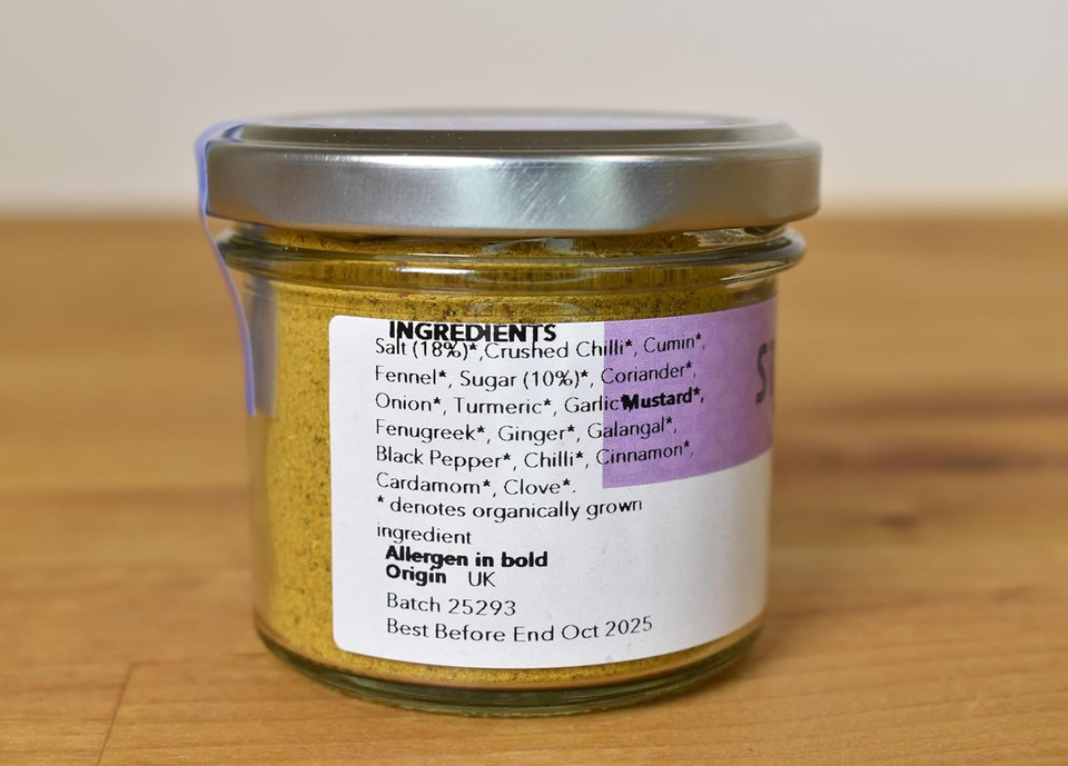 Steenbergs Organic Laksa Spice Mix Standard Jar 50g