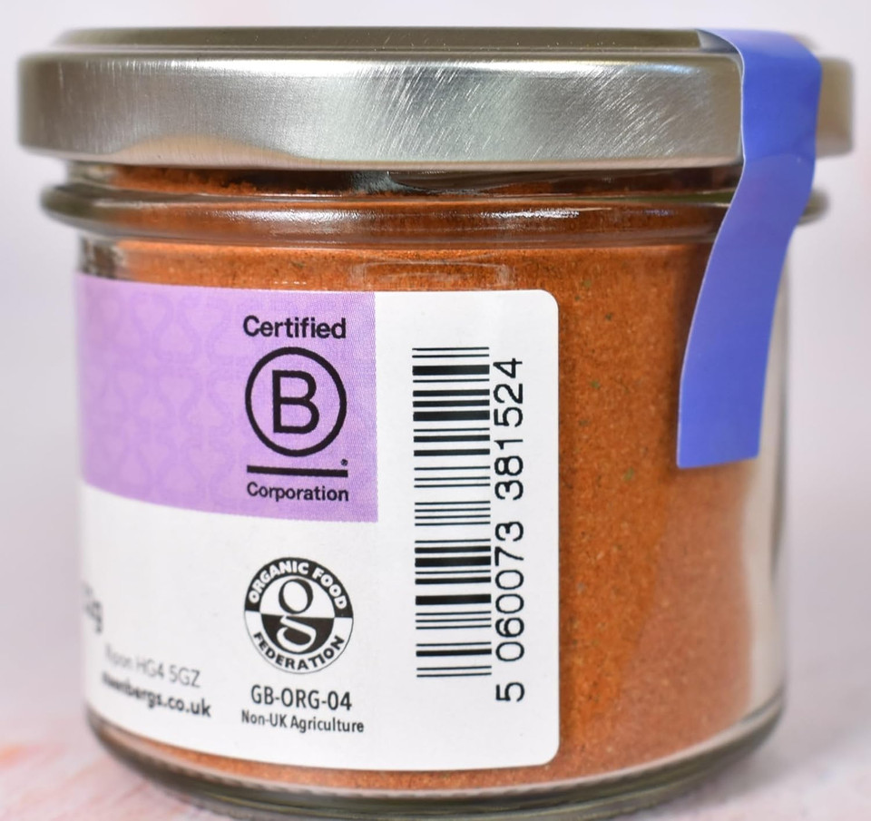 Steenbergs Organic Harissa Powder Standard Jar - 52g