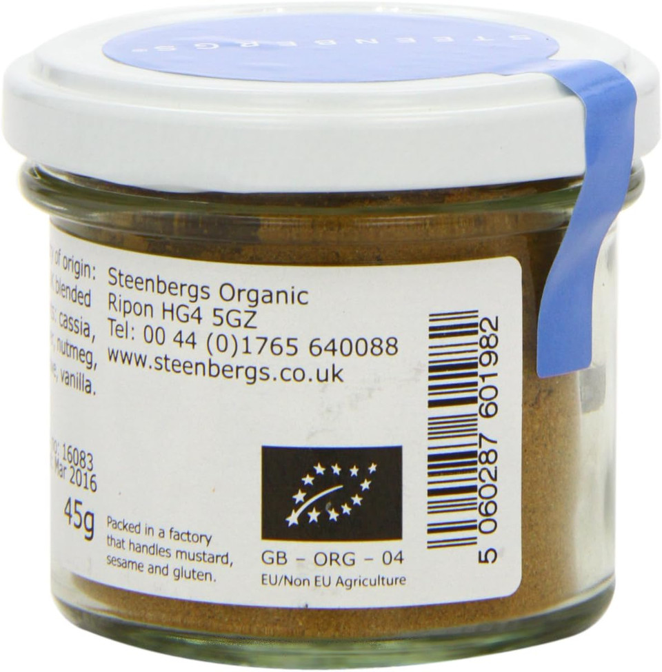 Steenbergs Organic Apple Pie Spice Mix 45g