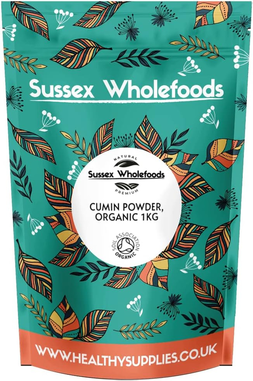 Sussex Wholefoods Organic Cumin Powder 250g