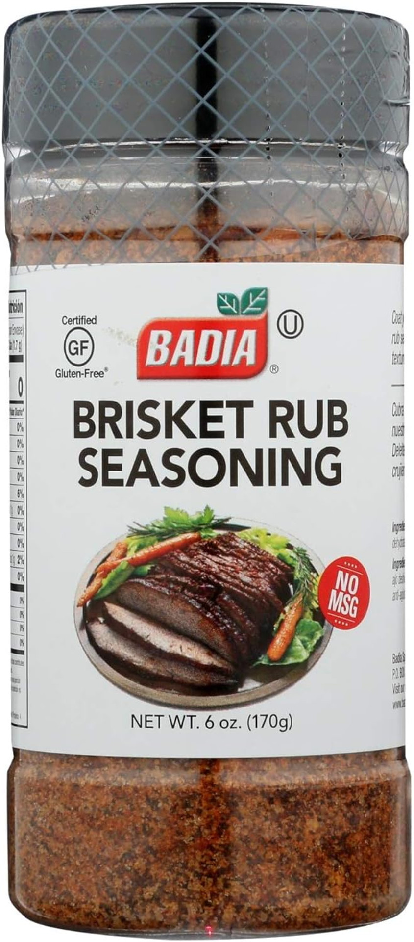 Badia Brisket Rub Seasoning 170g (6 OZ)