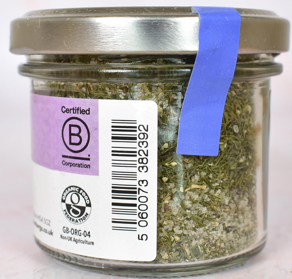 Steenbergs Organic Salmon Rub Fish Seasoning Standard 67g