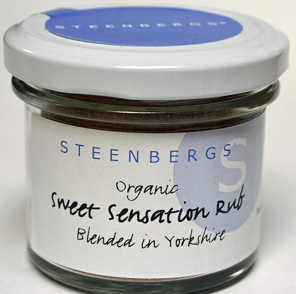 Steenbergs Organic Sweet Sensation BBQ Rub Standard Jar - 60g