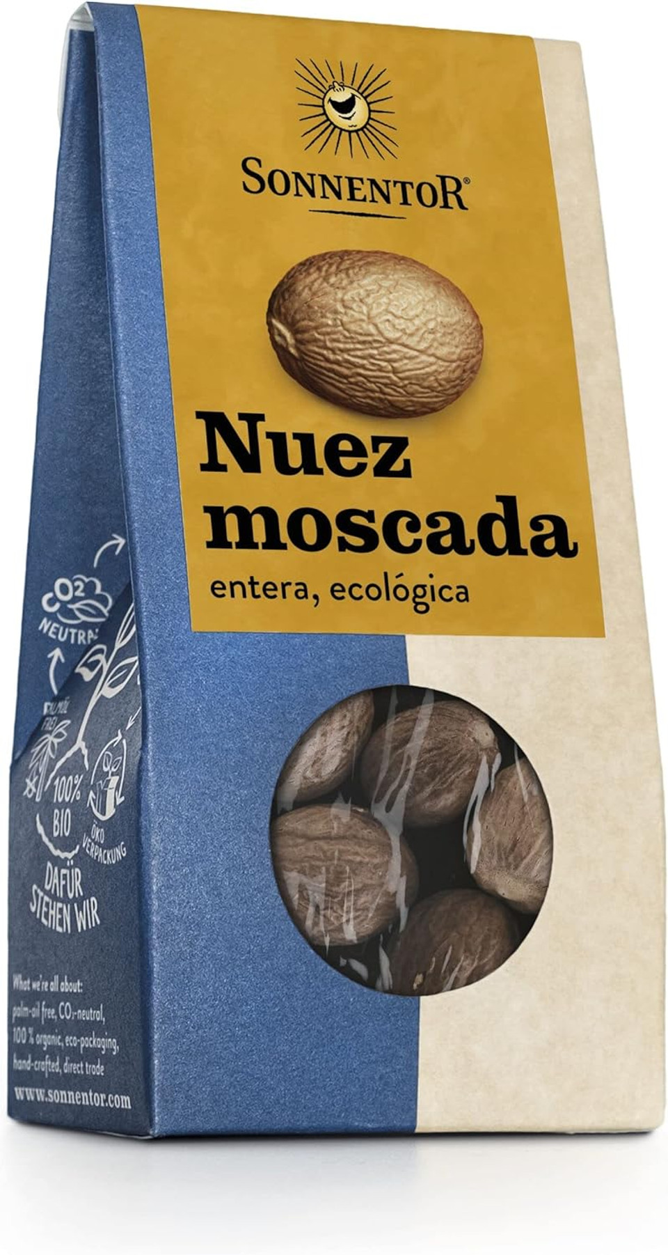Sonnentor Nutmeg Whole Org 25 g