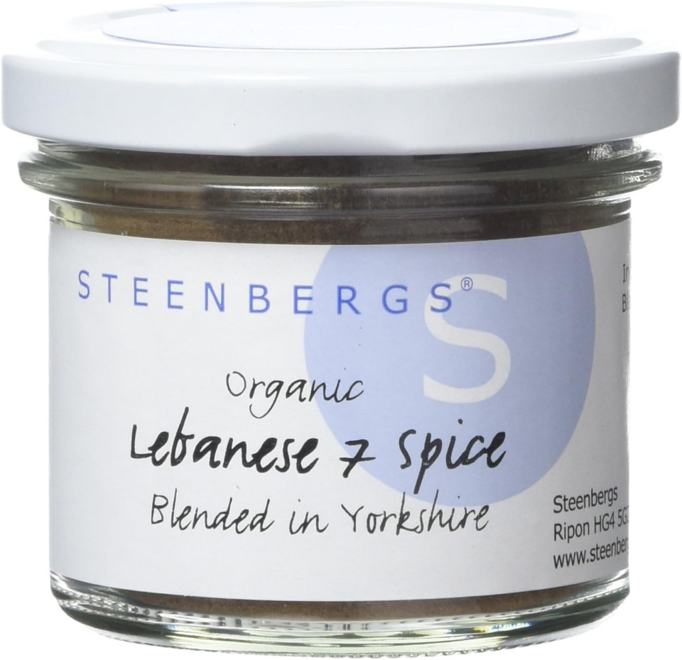 Steenbergs Organic Lebanese 7 Spices Blend Standard Jar - 50g