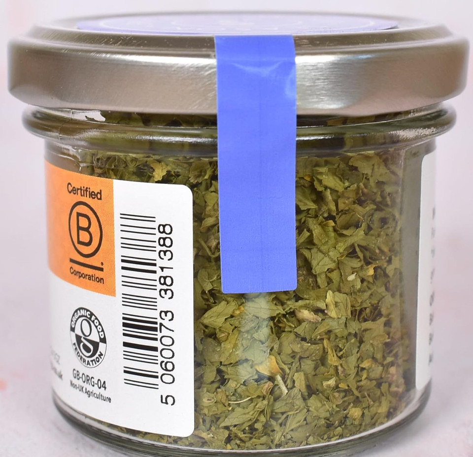 Steenbergs Organic Parsley Dried Herb Standard Jar 8g