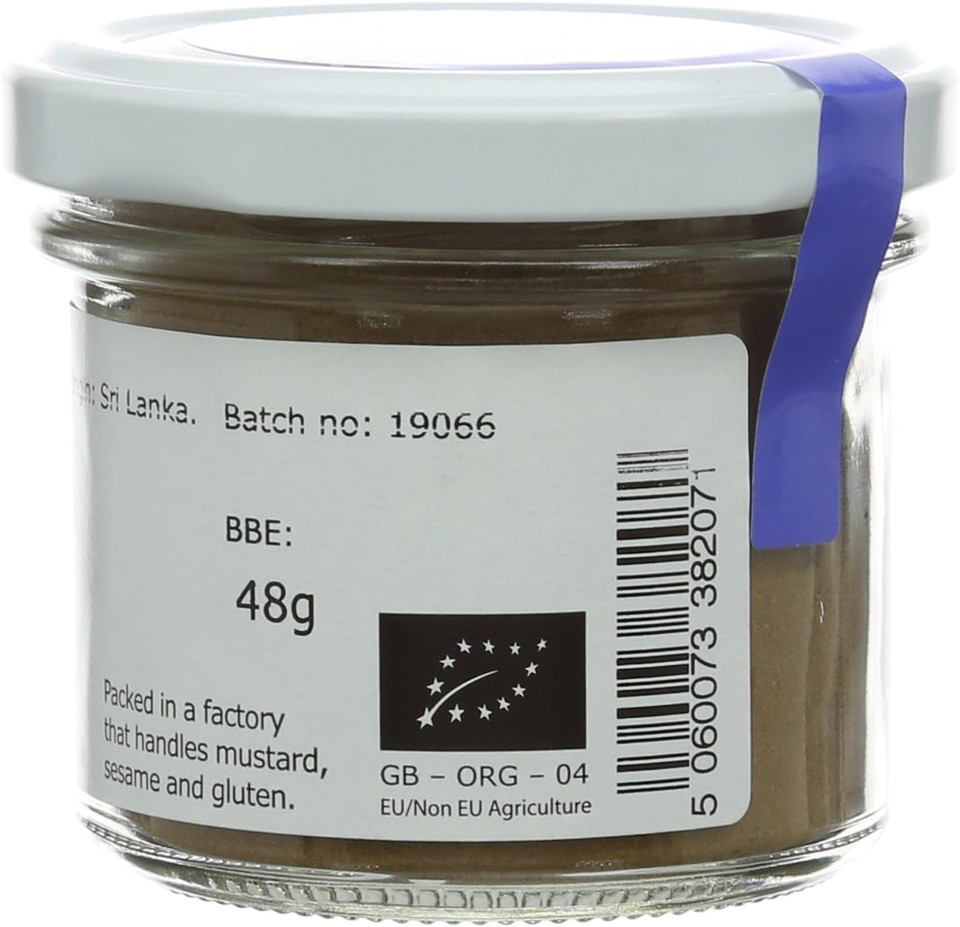 Steenbergs Organic Ground Cloves Powder Standard Jar 48g