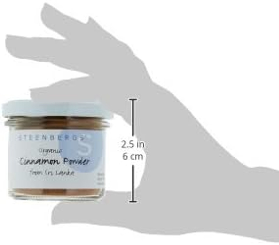 Steenbergs Organic Cinnamon Powder Standard Jar 40g