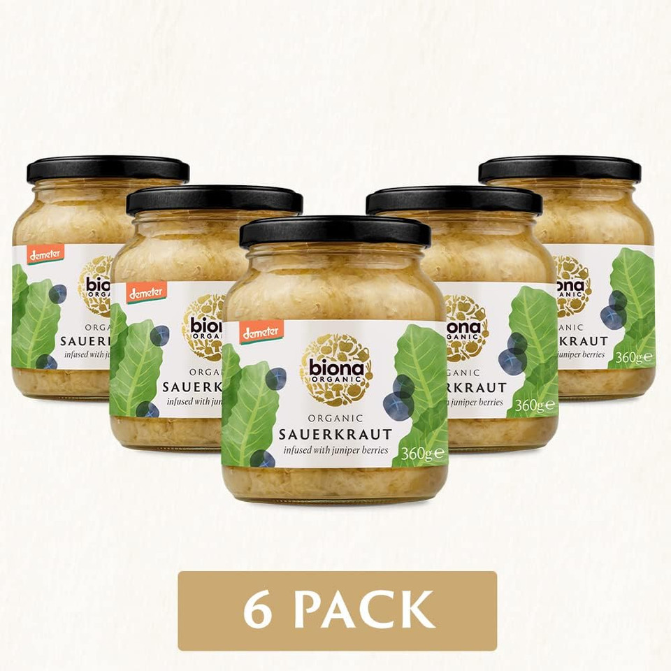 Biona Organic/Demeter Sauerkraut 680 g (Pack of 3)