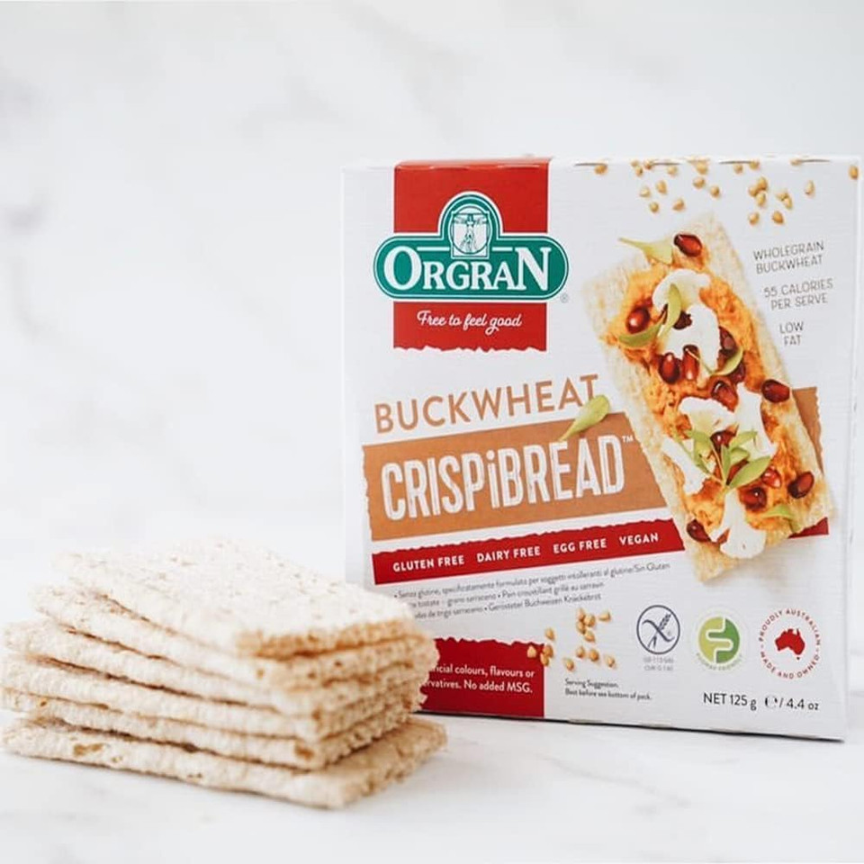 Orgran Gluten Free Buckwheat Crispbread 125g