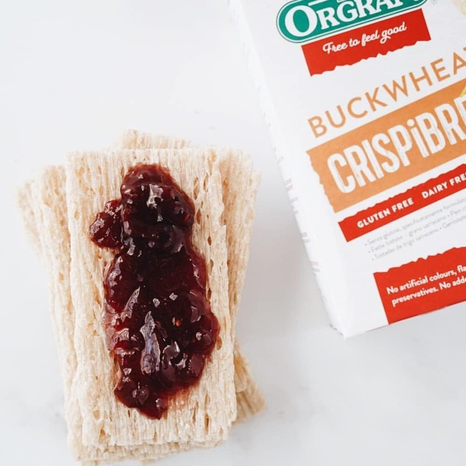 Orgran Gluten Free Buckwheat Crispbread 125g