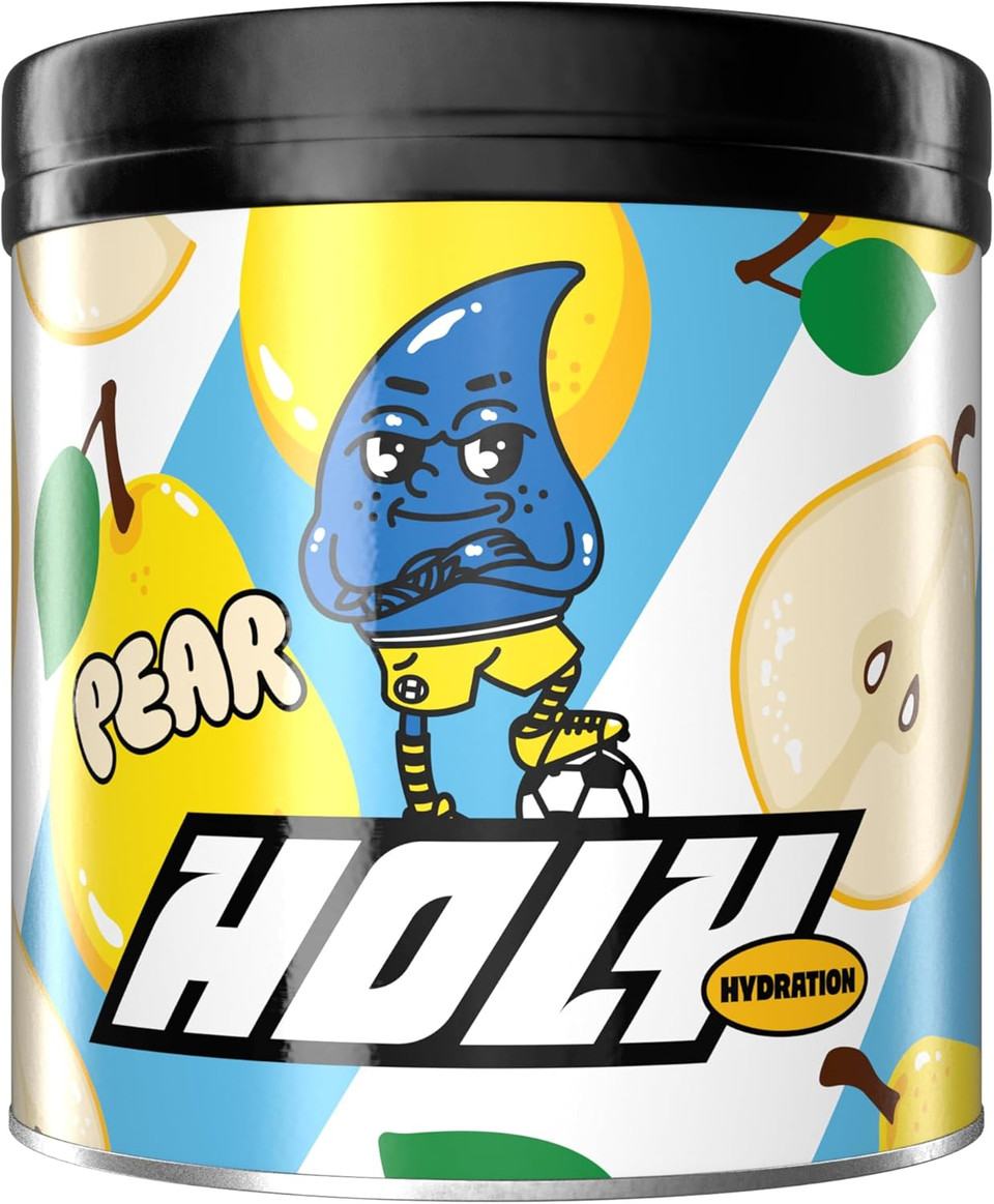 HOLY Hydration White Peach | 50 portions with Valuable Electrolytes & Minerals | Hydration Drink | Vegan with 100% Natural Fruit Flavours (350g)