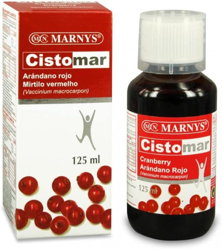 Marny's 00833466 Cranberry Syrup CISTOMAR 125 ml, Plastic