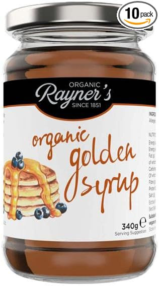 (10 PACK) - Rayners Essentials - Org Golden Syrup | 340g | 10 PACK BUNDLE