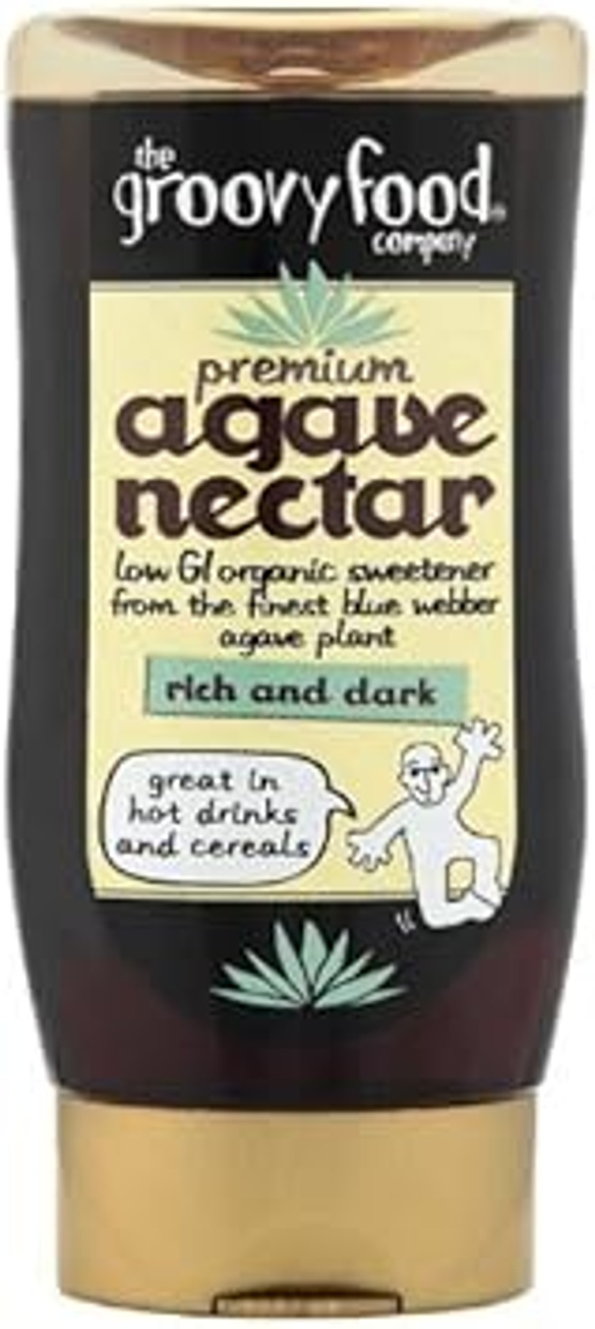 Rich and Dark Agave Nectar 250ml by Groovy Food