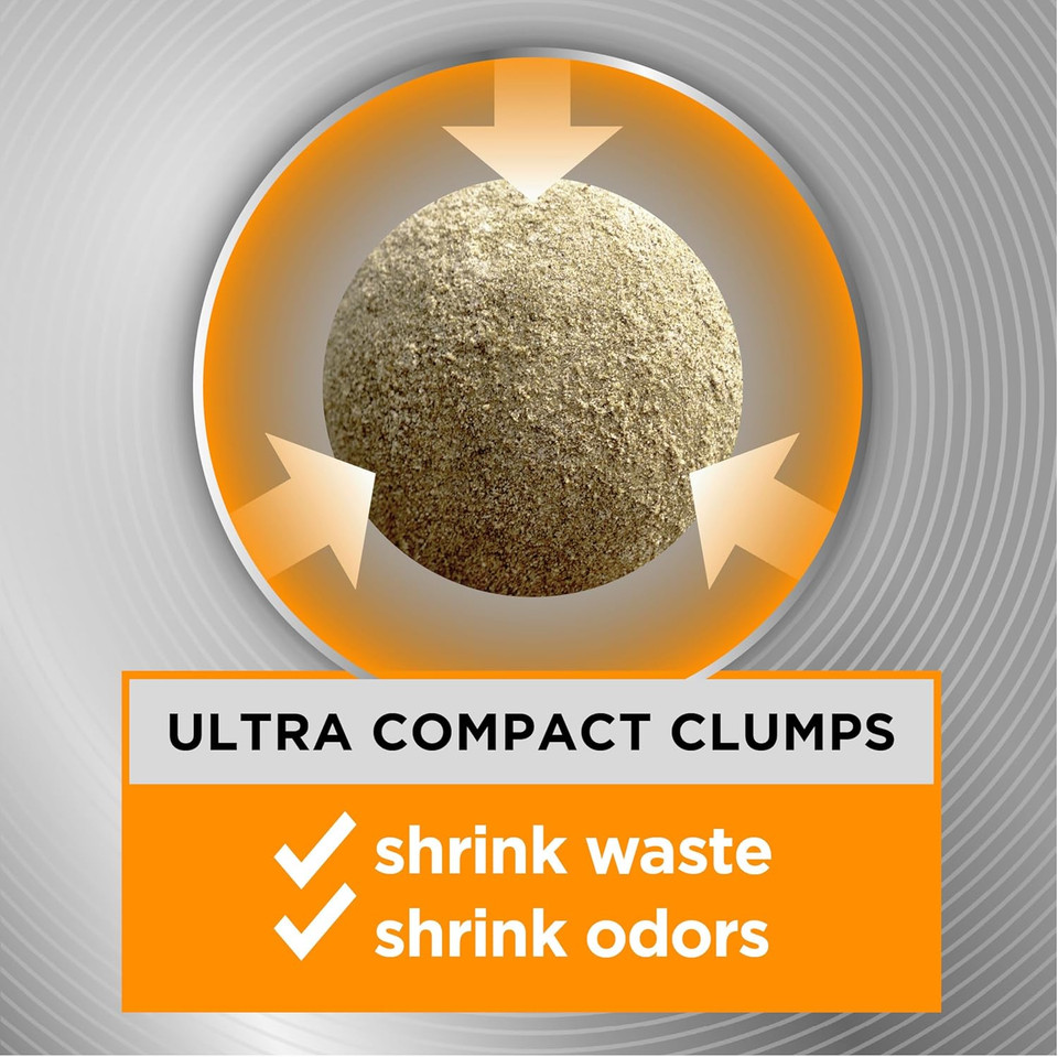 ARM & HAMMER Hardball Lightweight Platinum Multi-Cat Easy, No-Mess Scooping, Clumping Cat Litter, 16.5LB Bag, Garden Bloom Scent