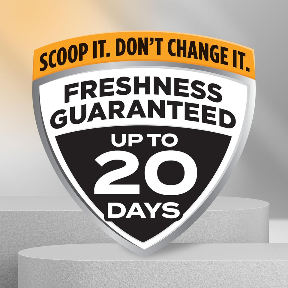 ARM & HAMMER Hardball Lightweight Platinum Multi-Cat Easy, No-Mess Scooping, Clumping Cat Litter, 16.5LB Bag, Garden Bloom Scent