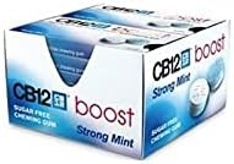 CB12 Boost Chicles Mal Aliento - 10 x 12 Chicles