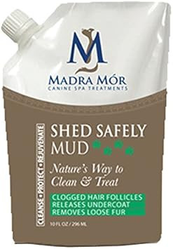 Madra Mor Pet Energise Shed Safely Mud, 296 ml
