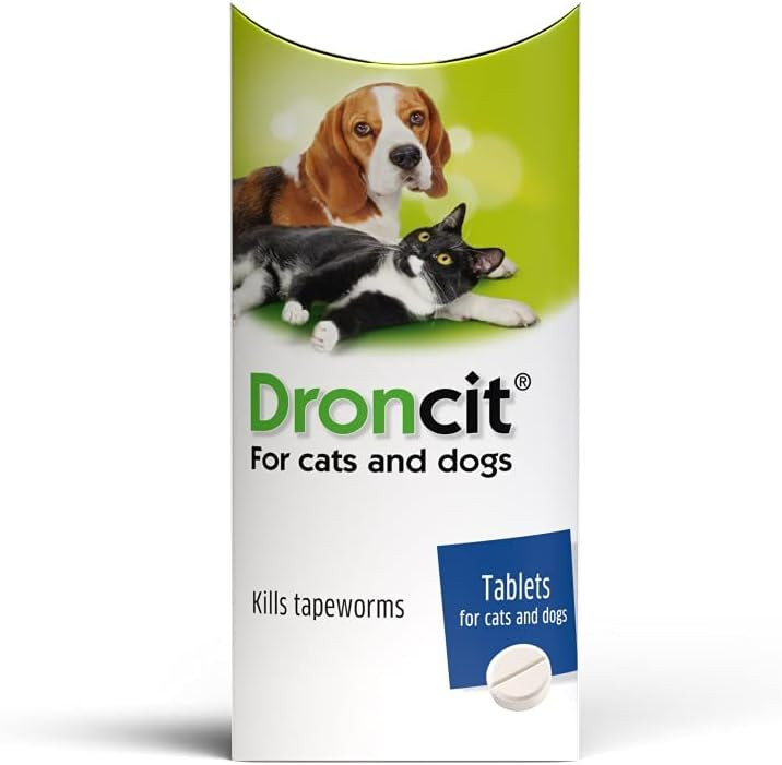 Droncit Tapeworm Tablets, Single tablet