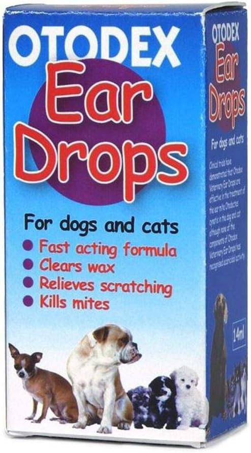 Petlife Otodex Ear Drops 14ml x 2