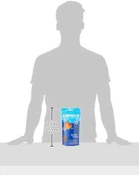 AQUARIAN Complete Nutrition, Aquarium Goldfish Food Pellets Also Suitable For Small Pond Fish, 100 g Bag