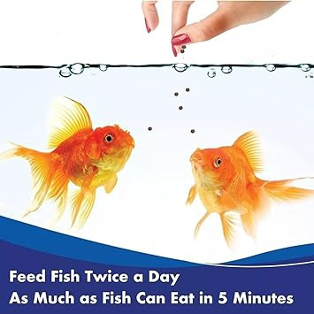 AQUARIAN Complete Nutrition, Aquarium Goldfish Food Pellets Also Suitable For Small Pond Fish, 100 g Bag
