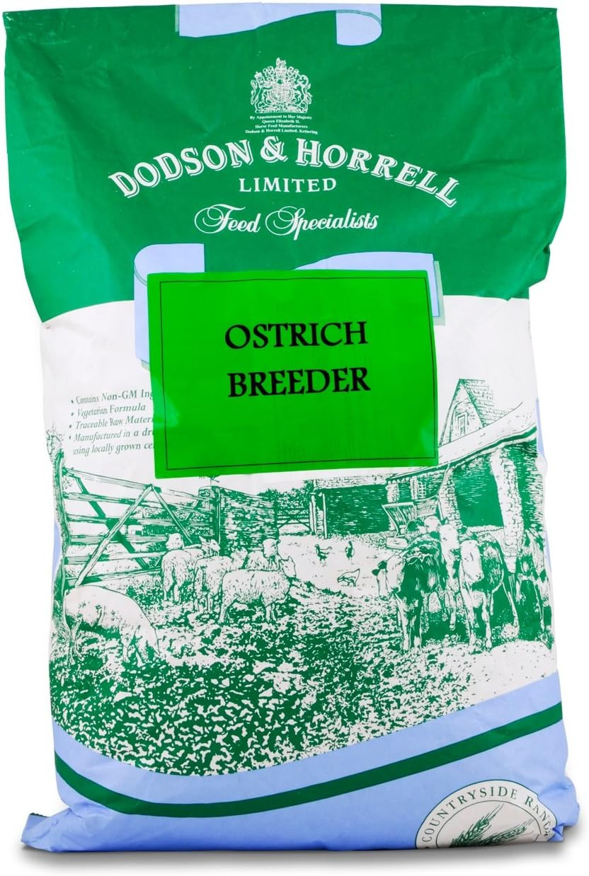Dodson & Horrell Ostrich Feed Growers Pellets, 20 kg