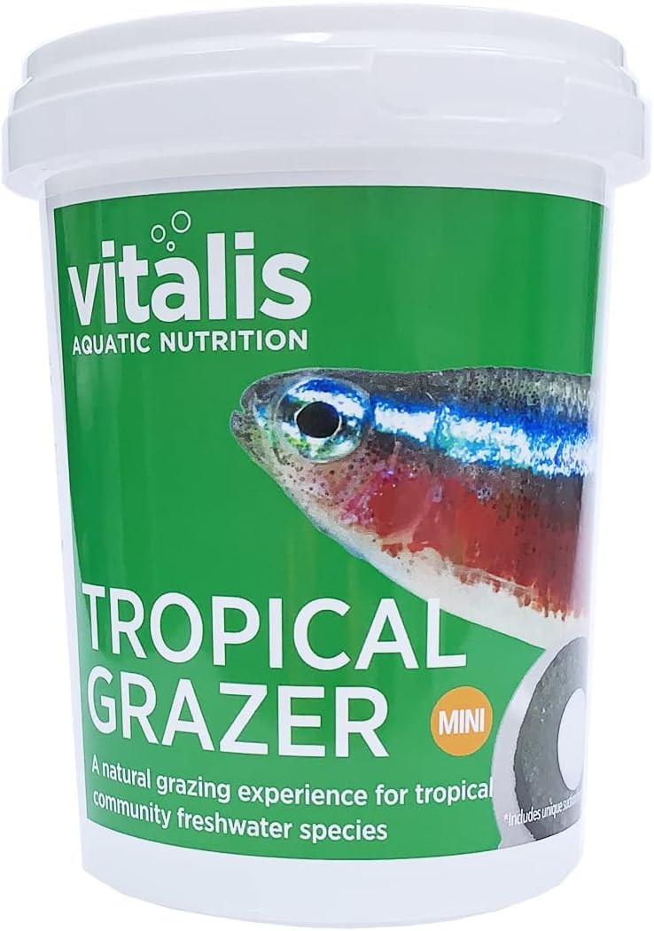 Vitalis Tropical Grazer Mini 240g Fish Food