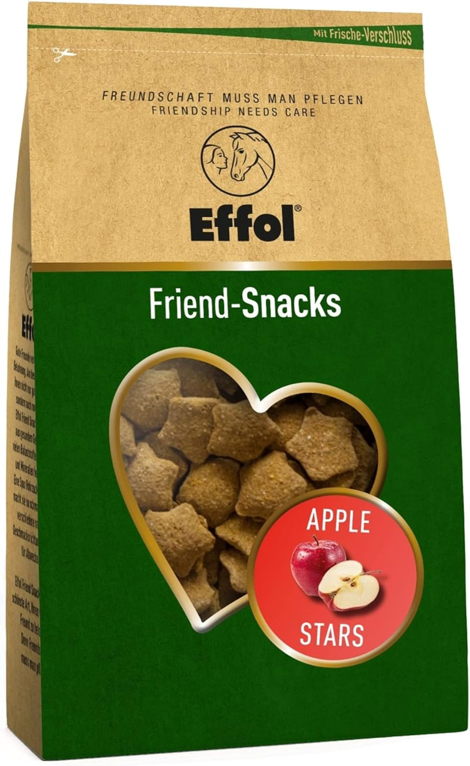 Effol Unisex's Effax Friend-Snacks Apple Stars, Clear, One Size