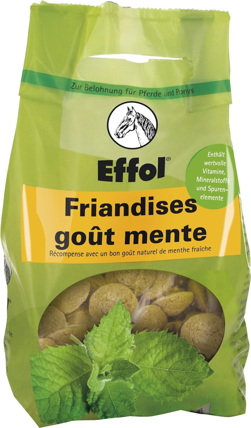 EFFOL MINT SNACKIES EQUINE HORSE TREATS