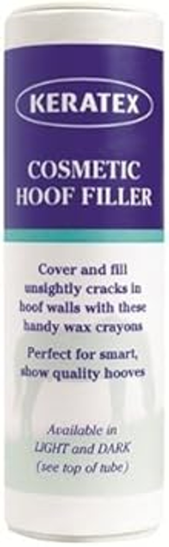 Keratex - Cosmetic Horse Hoof Filler Light Hooves x 60 Gm